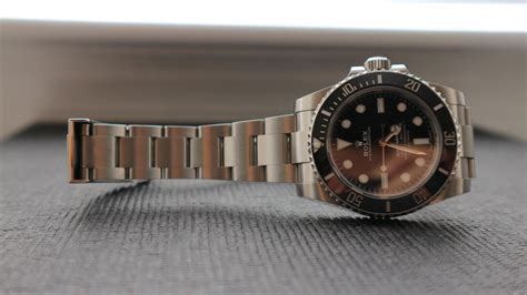 what does a rolex submariner bracelet taper down to|That bracelet taper doe! : r/rolex .